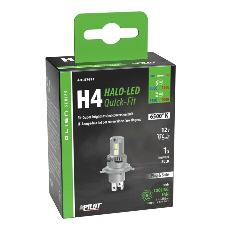 kit conversione  per convertire fari alogeni in fari  - (H4) - 25W - P43t