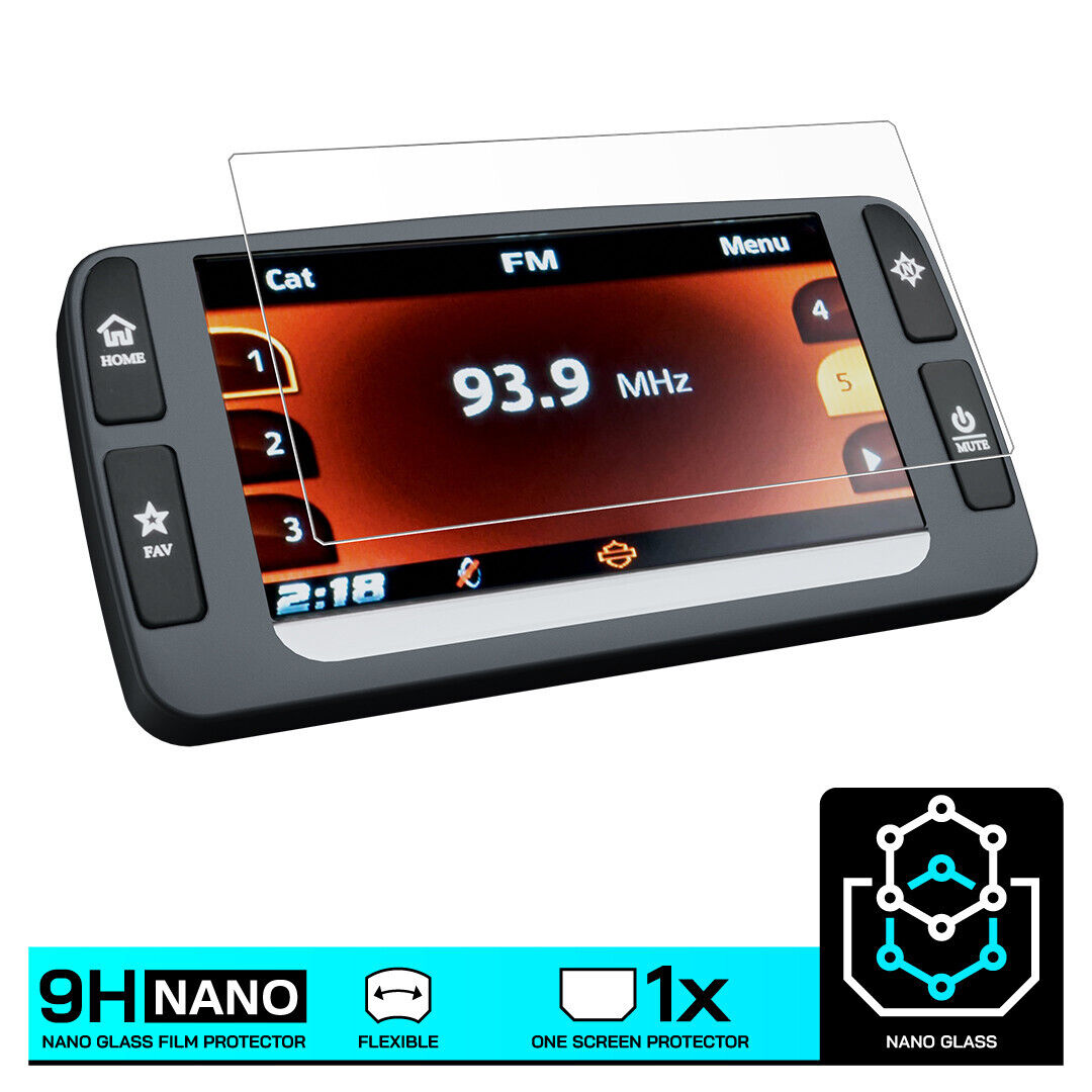 Harley Davidson BOOM !BOX 6.5GT GPS 2014+ NANO GLASS Proteggi Schermo
