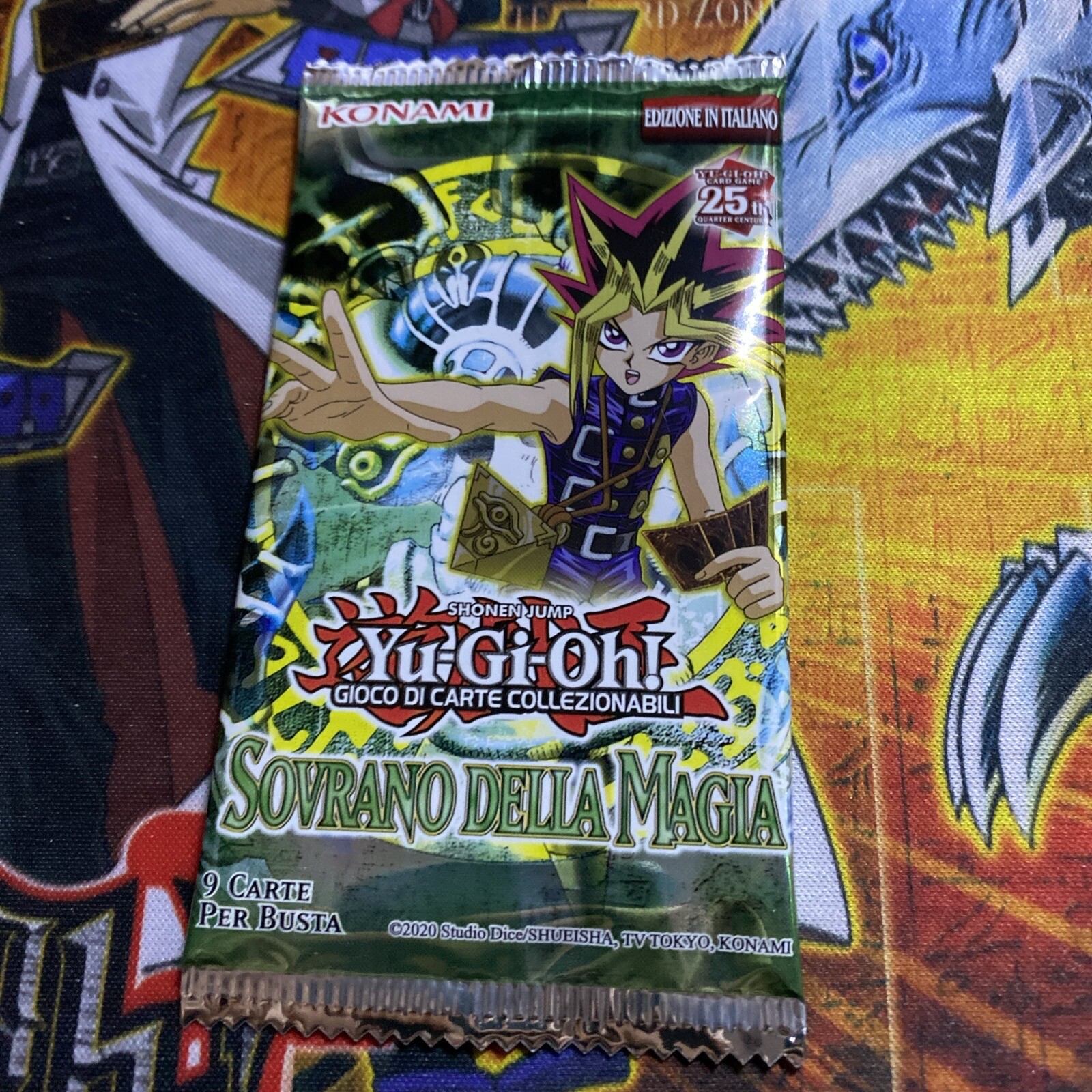 Yu-Gi-Oh! bustina Sovrano della Magia unlimited 25th Quarter Century