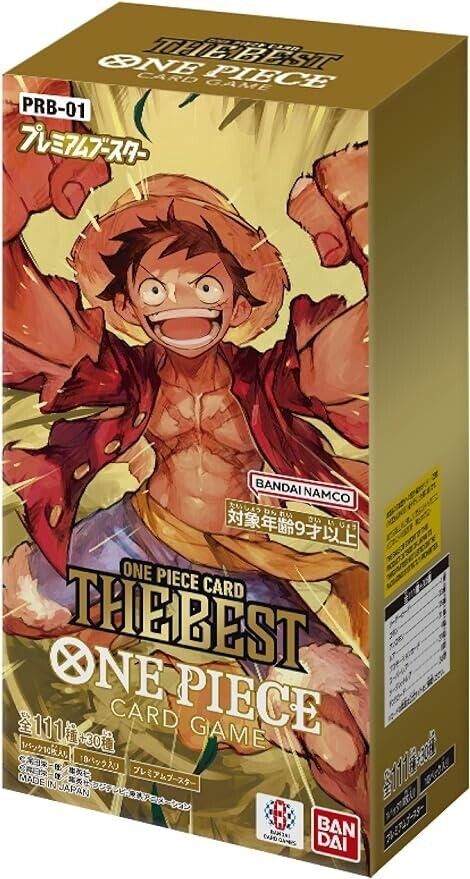 One Piece Card Game PRB-01 One Piece Card The Best Japanese SEALED