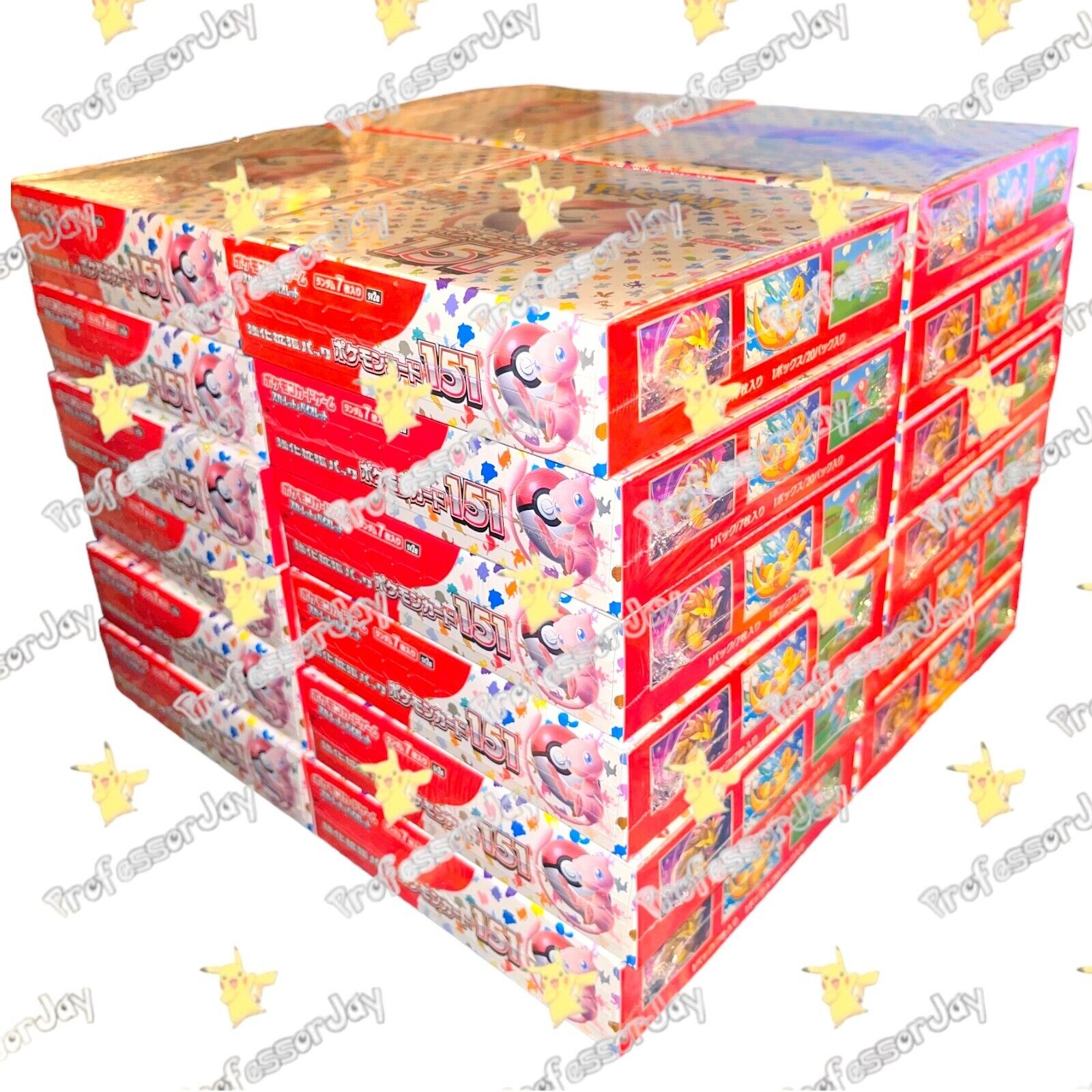 Pokémon TCG Carte (1x) Sigillato (151) Giapponese 1SV2A Booster Box = 20 Pacchi