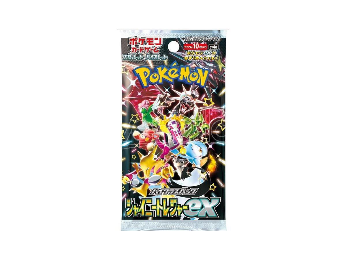 Pokémon TCG Shiny Treasure Ex Busta da 10 carte (JAP)