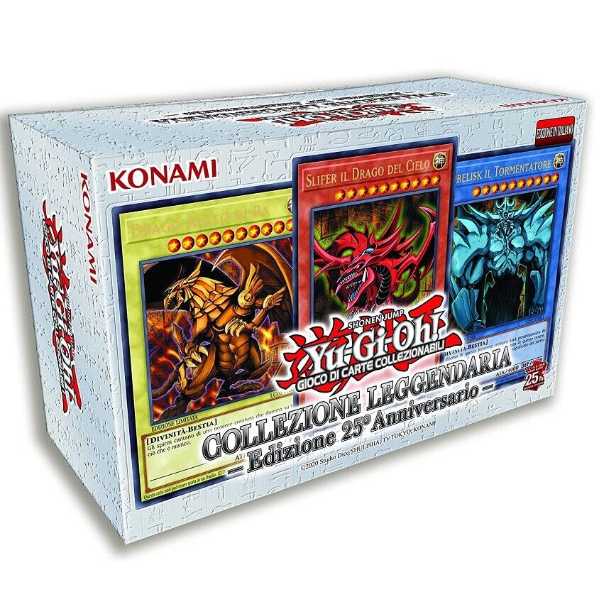 YU-GI-OH! COLLEZIONE LEGGENDARIA 25TH ANNIVERSARIO TRADING CARD GAME ITA LIMITED