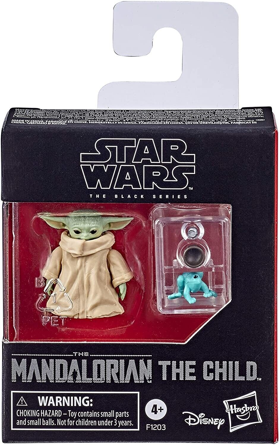 The Child Baby Yoda The Mandalorian Black Series Figura 3,04 cm
