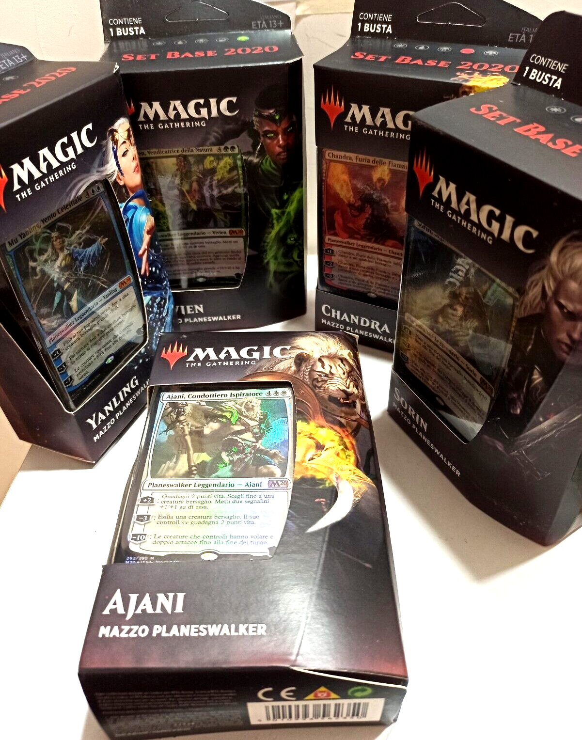 Lotto MTG Planeswalker Decks Set Base 2020 SEALED