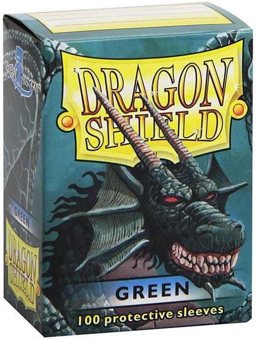 DRAGON SHIELD Bustine Standard Classic Green 100pz