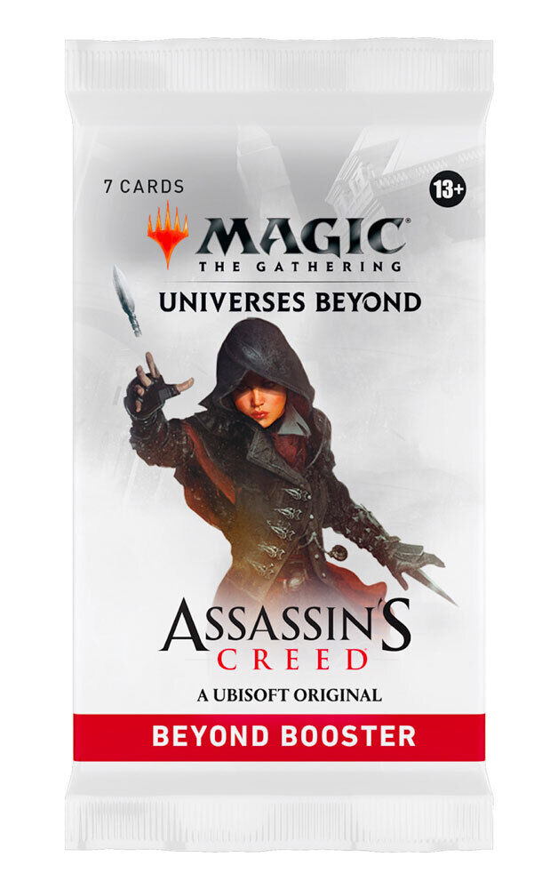 WOTC Magic: the Gathering Mondi Altrove: Assassin's Creed Beyond Booster bust...