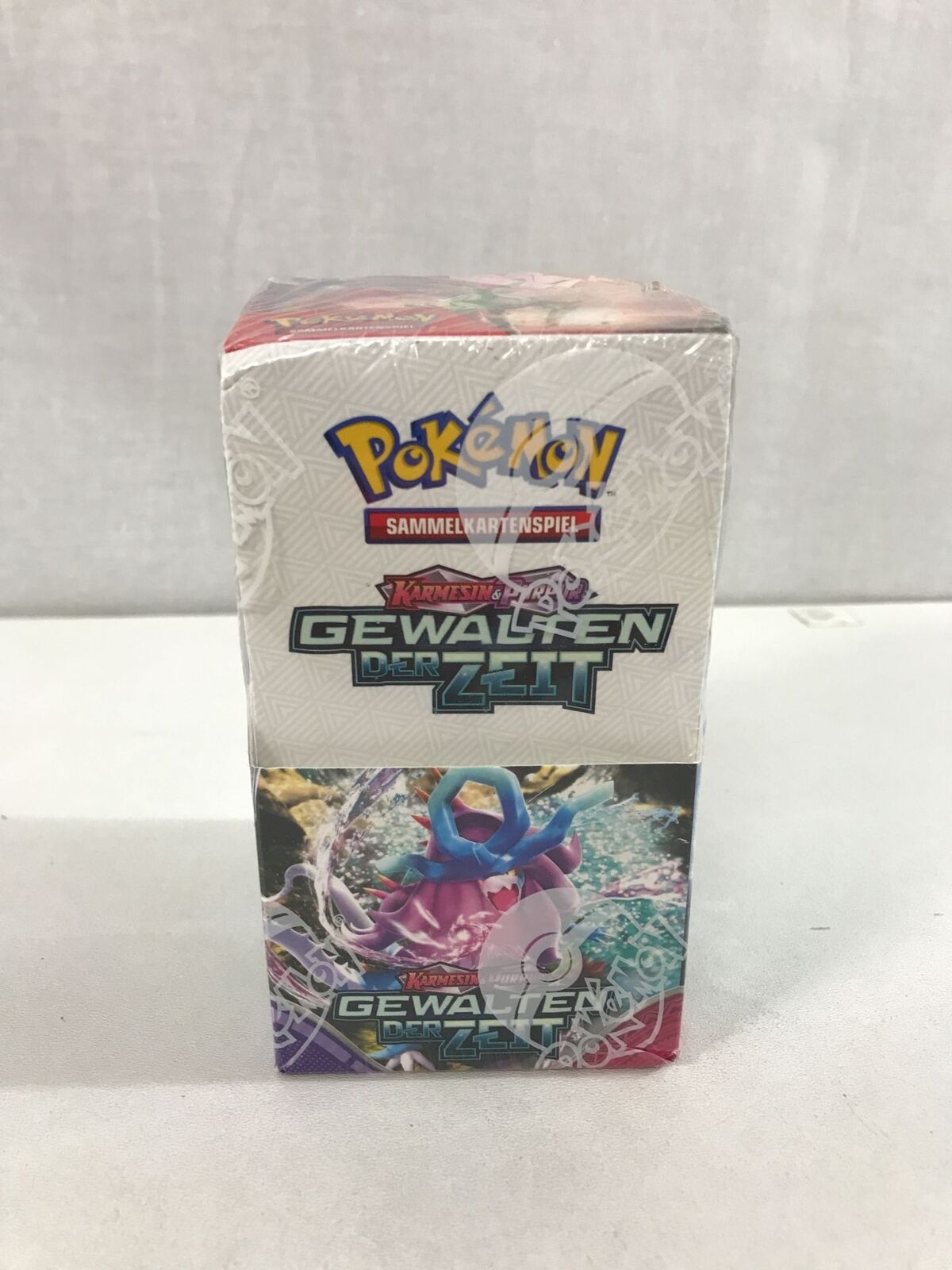 Gioco di carte collezionabili Pokémon: Boosterpack Display Box Karmesin & Purpur