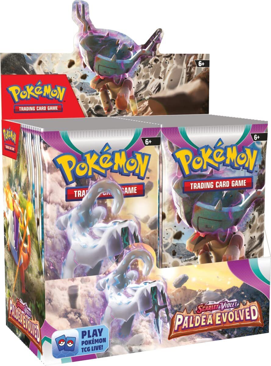 Pokémon TCG: Scarlet &amp; Violet—Paldea Evolved Booster Display Box (36 Booster