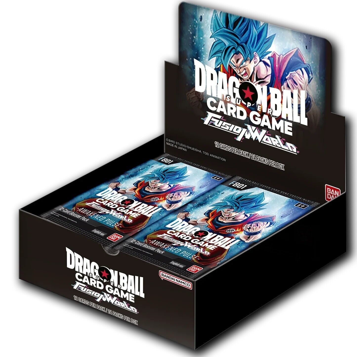 Dragon Ball Super Fusion World: Awakened Pulse Booster Box FB01 box 24 buste Ing