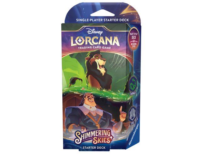 Ravensburger Tcg - Lorcana - Shimmering Skies - Starter Deck Emerald Steel - ENG