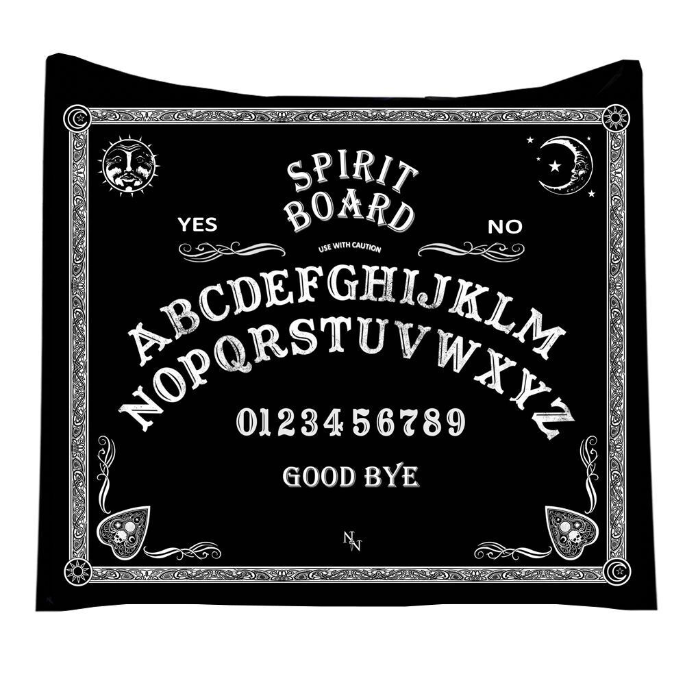 Ouija Spirit Board Blanket Coperta in Pile NEMESIS NOW