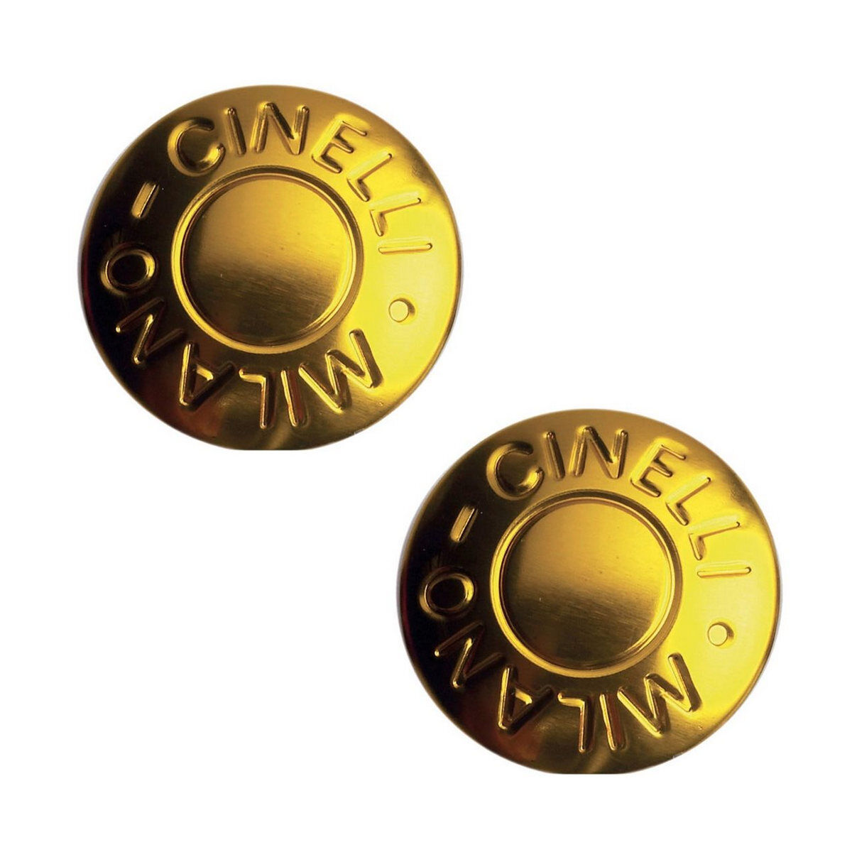 coppia tappi manubrio oro anodizzato CINELLI manopole