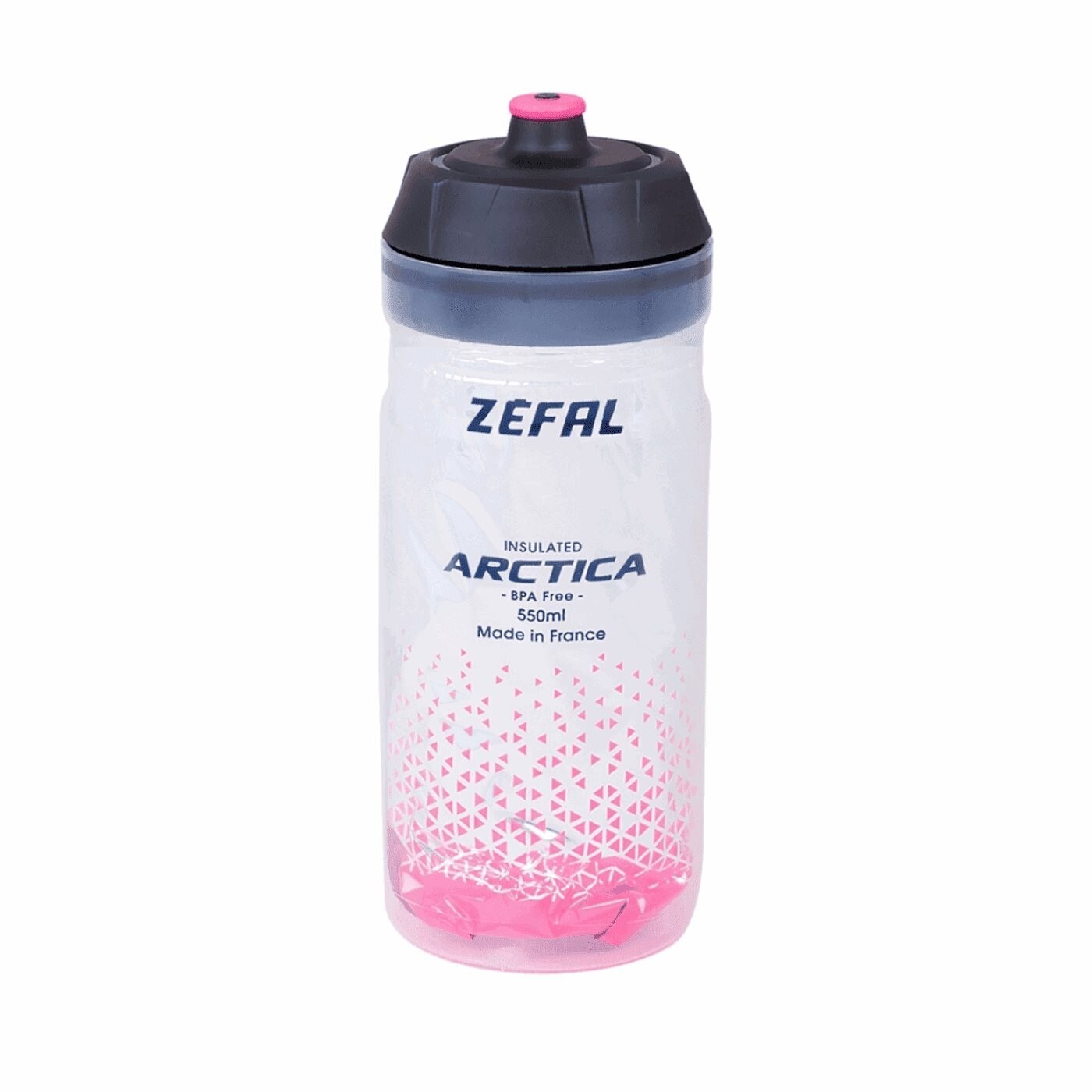 Borraccia Termica Arctica 55 Grigio-Rosa 550 Zefal Bici