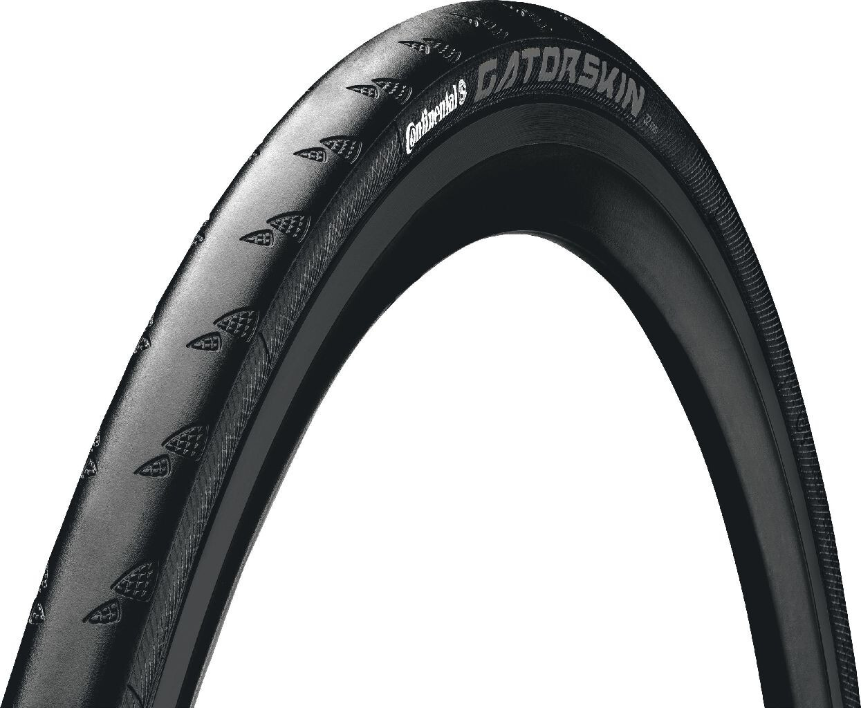 Pneumatico Pieghevole Continental Gatorskin 700x25 Nero