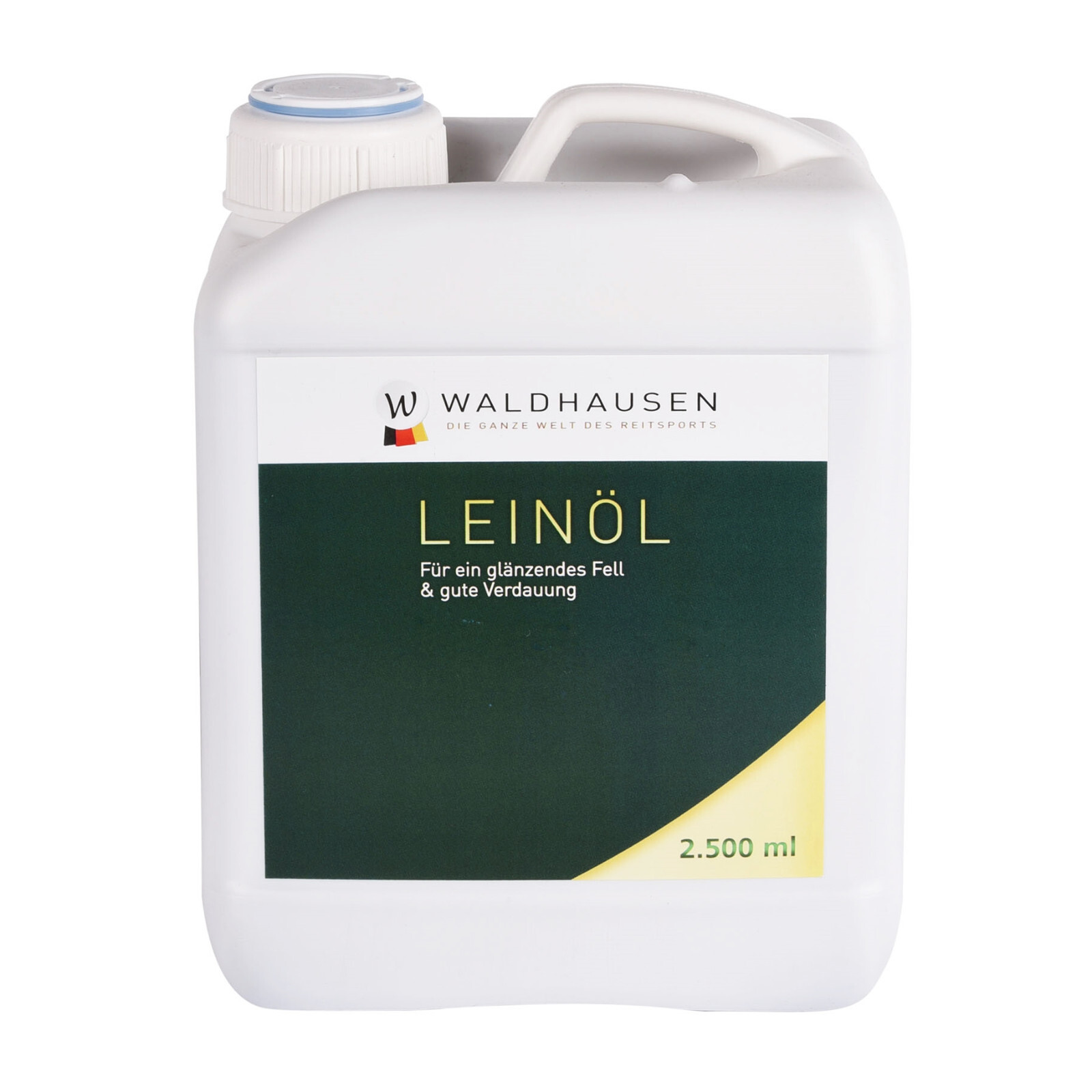 LEINOL Olio di Lino alimentare per cavalli 2,5 Lt. Linseed Oil for Horse