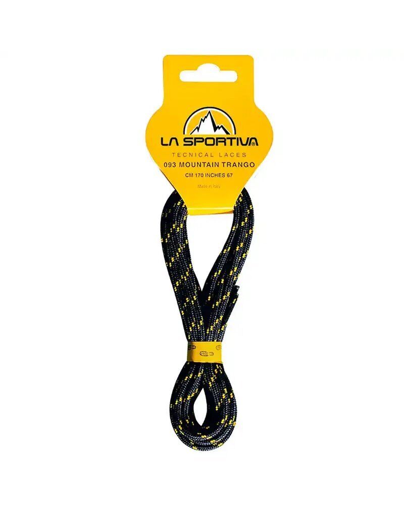 La Sportiva Mountain Lacci per Serie Trango, Black/Yellow