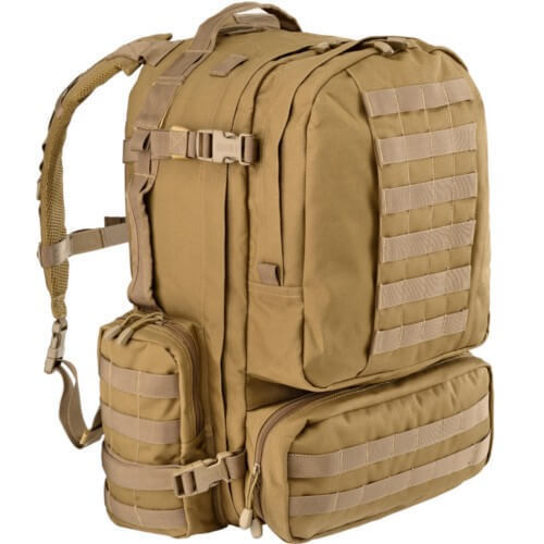 Defcon 5 backpack Zaino modulare Extreme 60 litri-Kaki