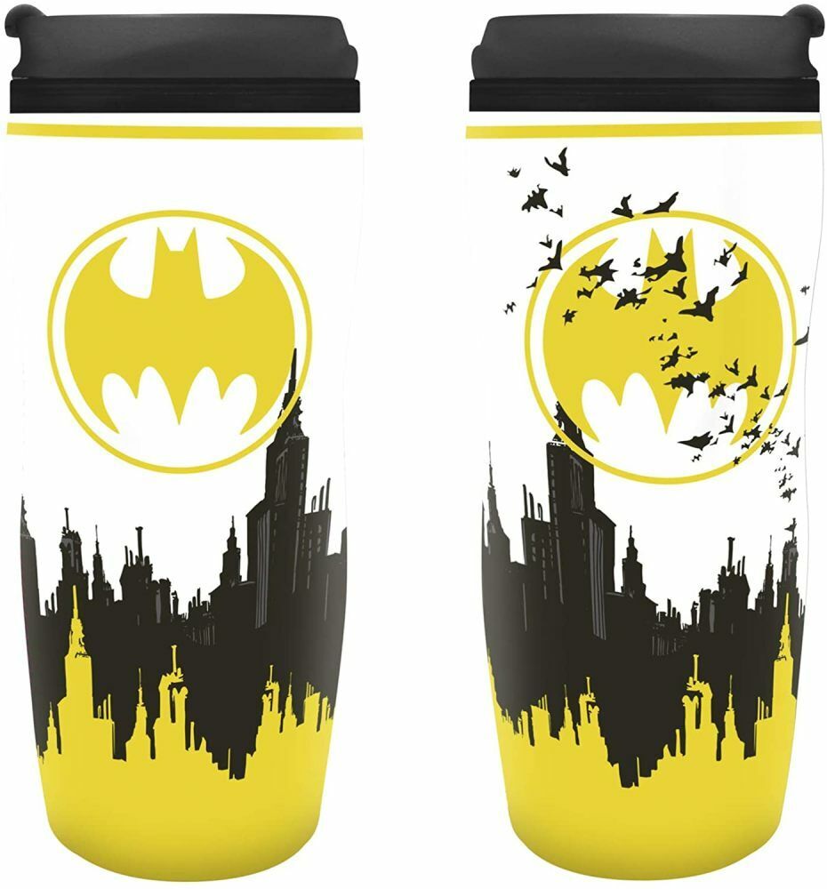 Borraccia thermos DC Comics Batman Gotham tumbler travel mug 18cm ABYstyle
