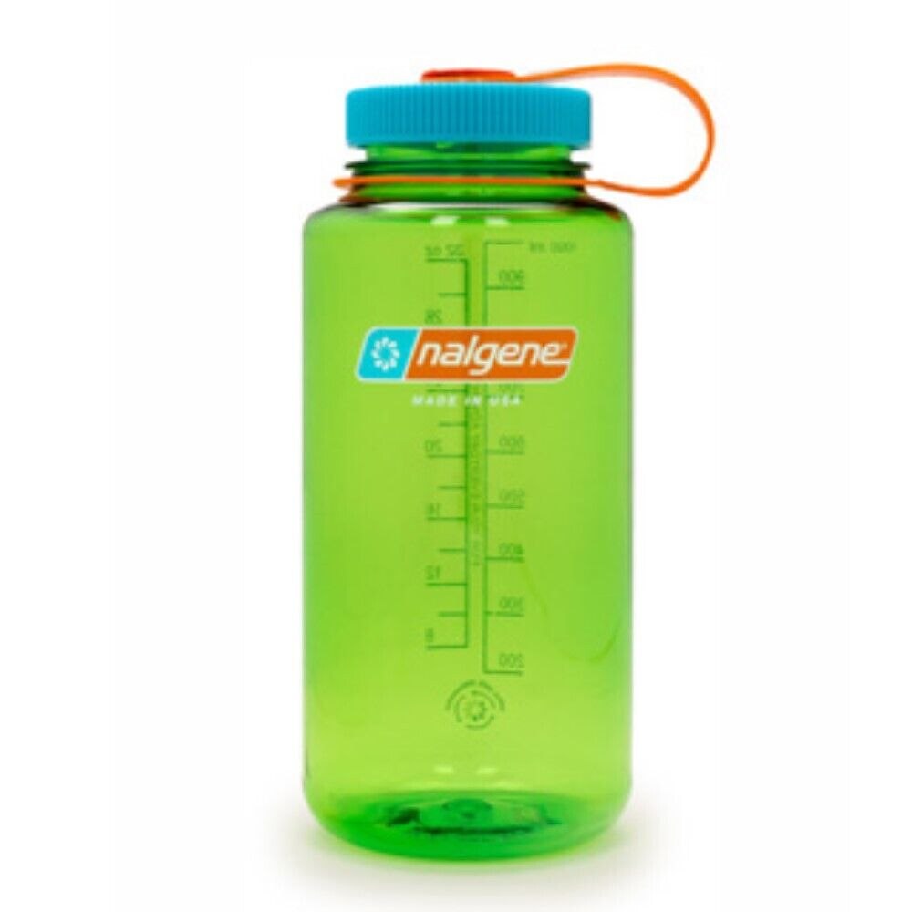 Nalgene Larghezza Bocca Sostenere 946ml Borraccia - Pera Verde
