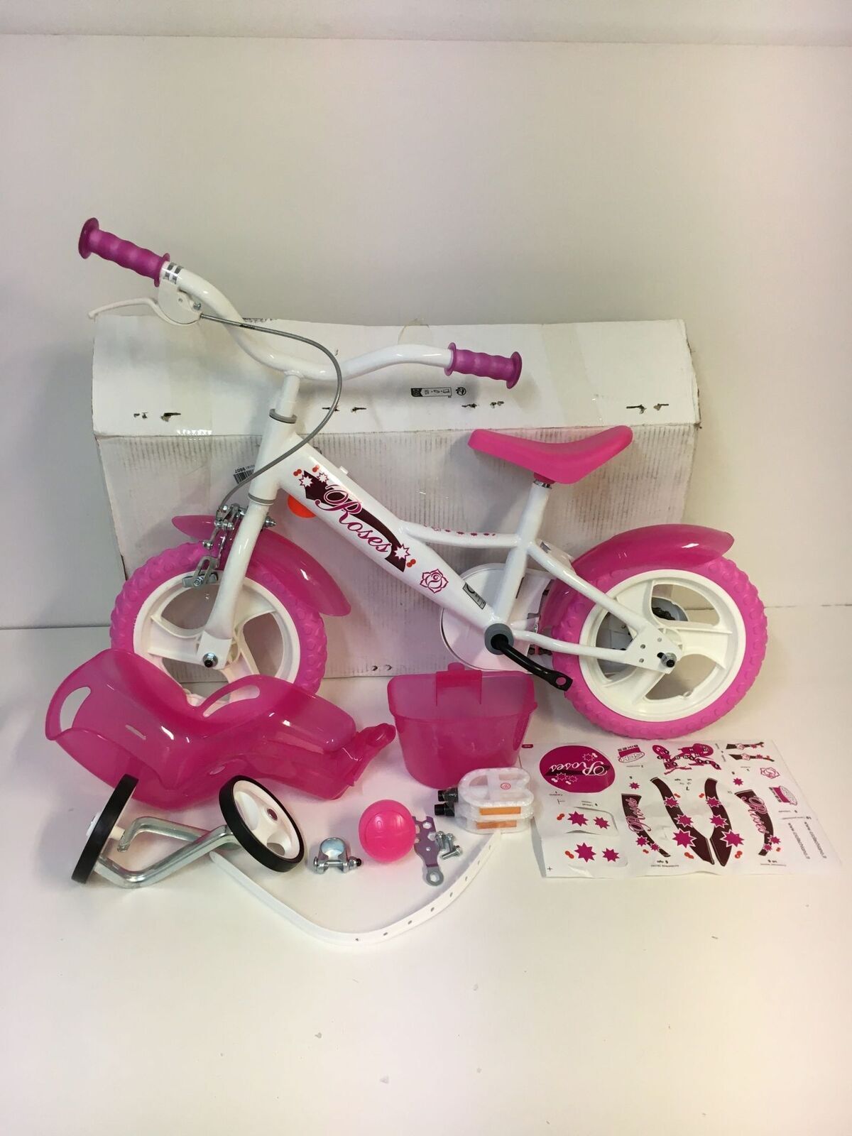 Bicicletta per bambini SCH Girls Bicycle Roses