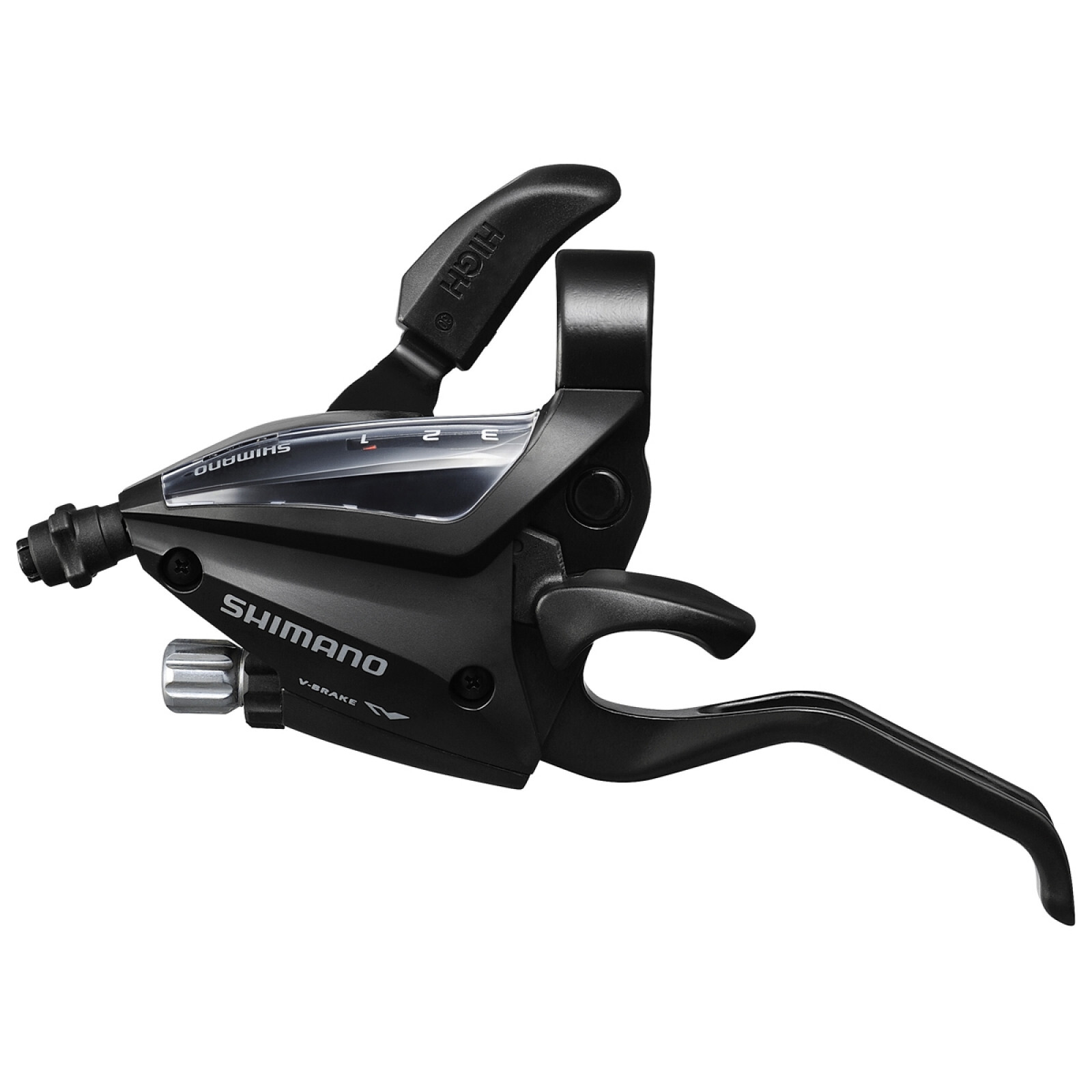 Leva Freno Cambio Destro Shimano Altus ST-EF500 3 Velocità Nero