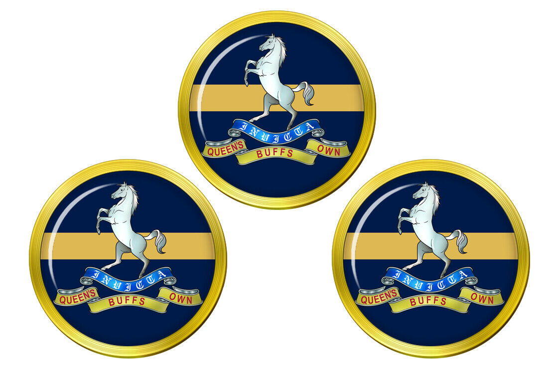 Queen's Proprio Buffs ,Reale Kent Regiment,British Army Palla da Golf Marcatori