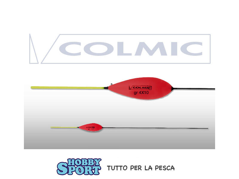 GALLEGGIANTI  COLMIC MODELLO JOLLY GRAMMI 4X10  0,10  CONF 3 PZ