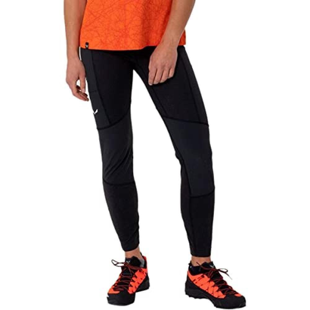 (TG. M) Salewa Lavaredo Hemp W Tights. Pant, Nero, M Donna - NUOVO