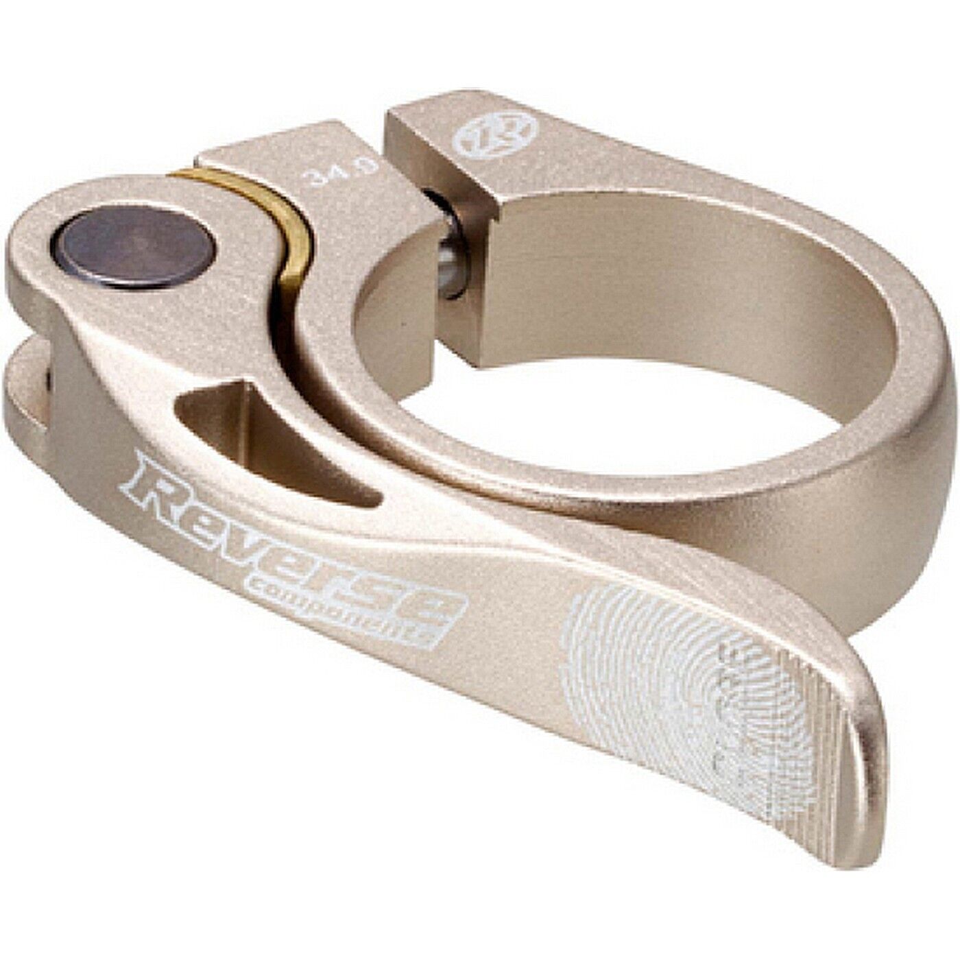 Morsetto Sella Reverse Long Life Ø34 9Mm Sabbiametallico Bici