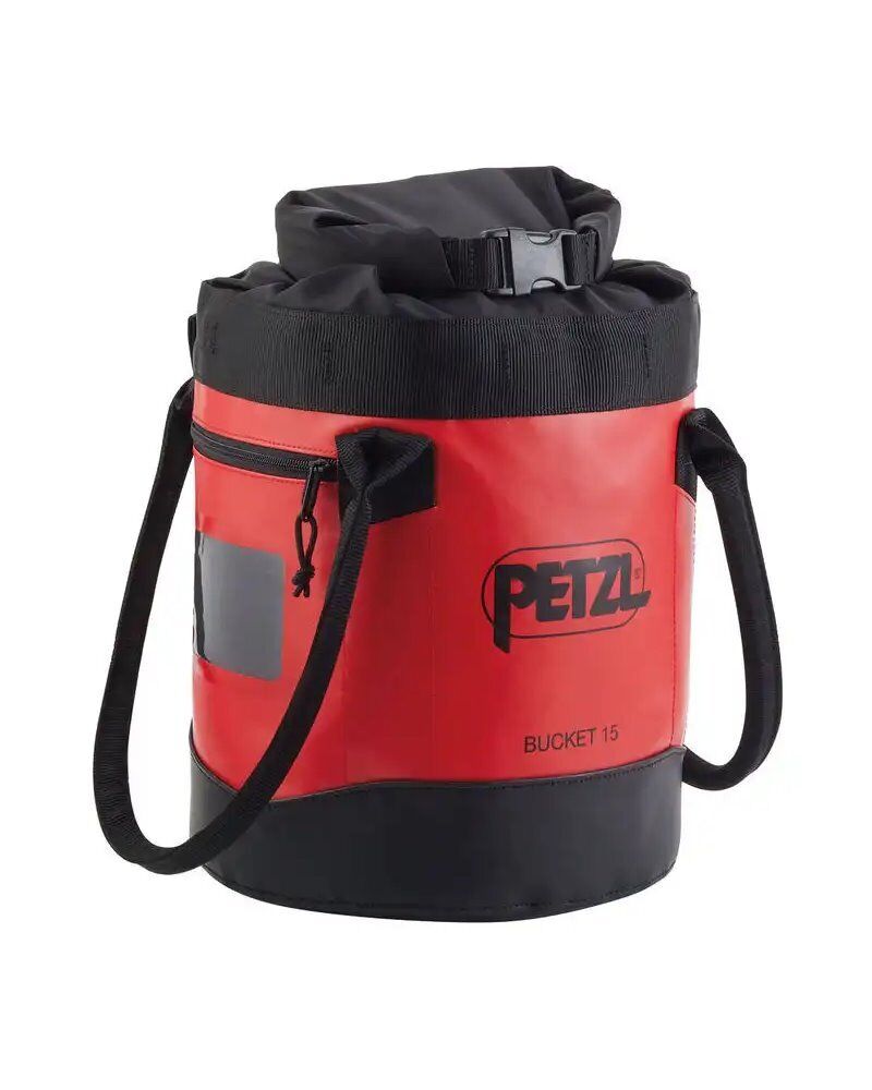 Petzl Bucket Bag Sacco Autoportante 15 Litri, Rosso