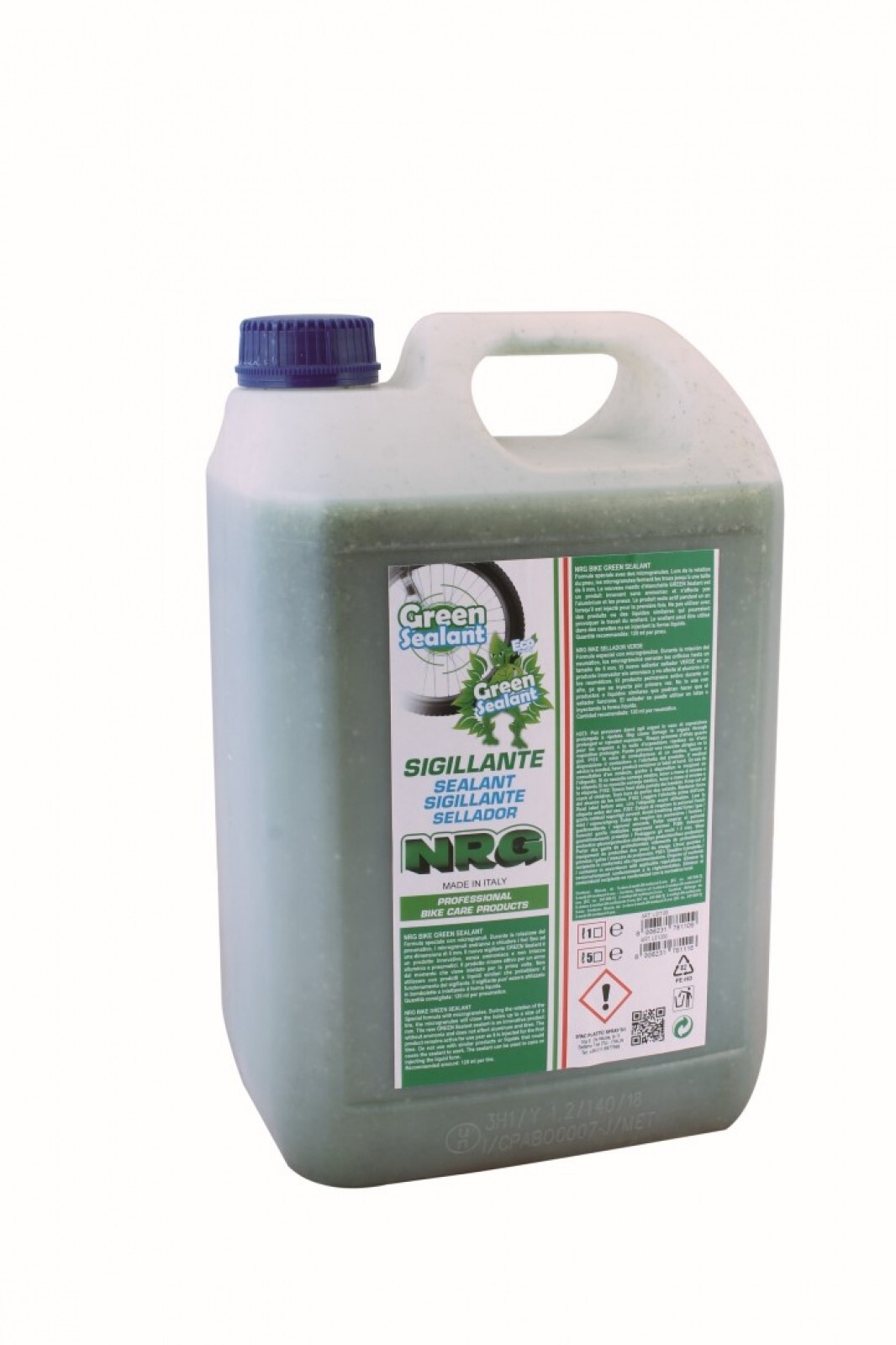 SIGILLANTE NRG GREEN CON MICROGRANULI 5 L