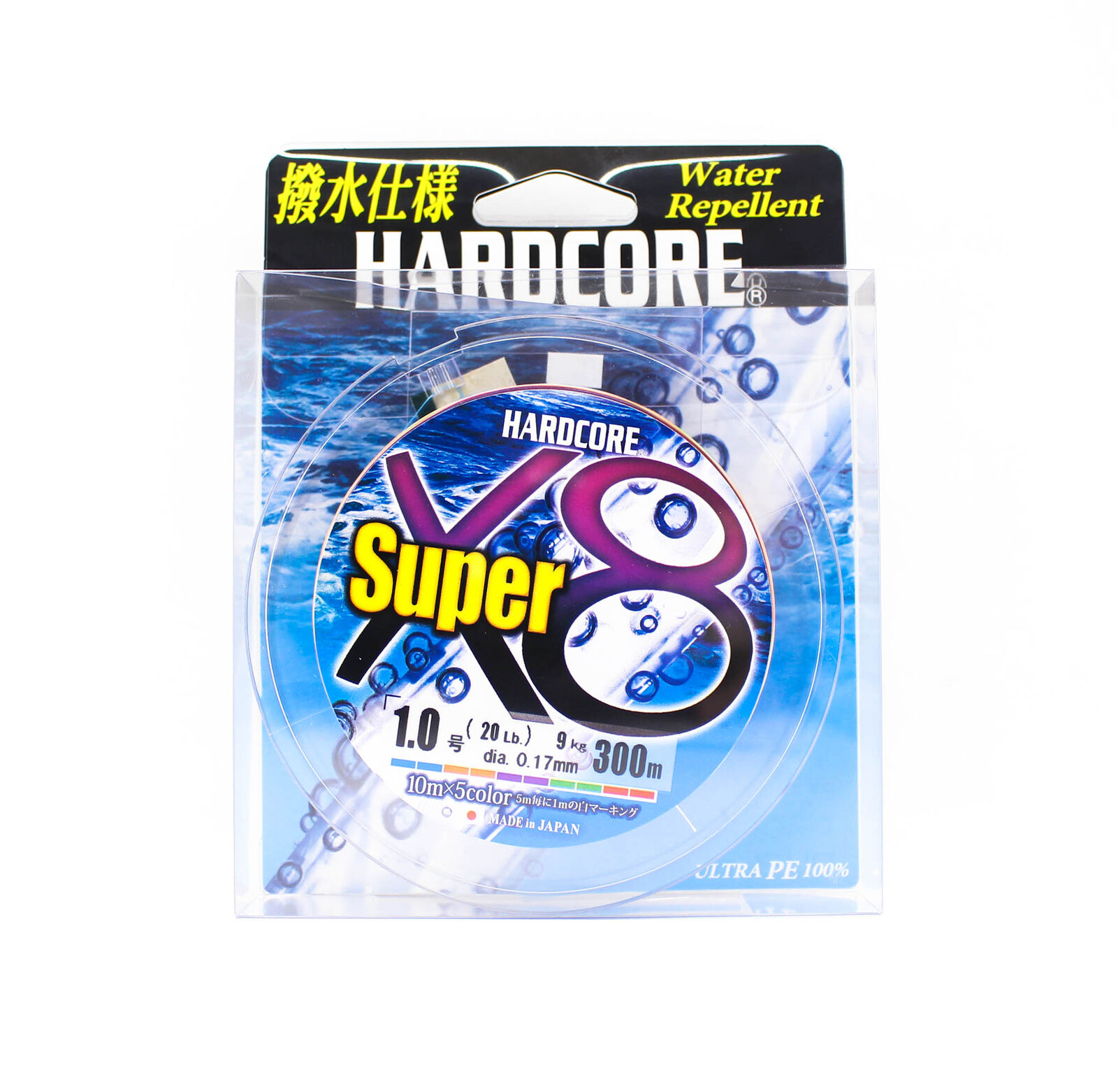 Yo Zuri Duel P.e Line Hardcore Super X8 300m P.E 1.0 9.1kg H4322-5C (5415)