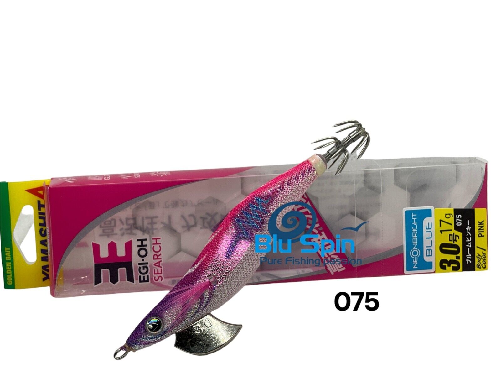 New Yamashita Egi OH Search Neon Bright 3.0 - 17g Color: 075