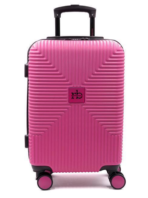 TROLLEY ROCCOBAROCCO lightning trolley 4 ruote 77 cm FUXIA GRA  scelta=P FUXIA R
