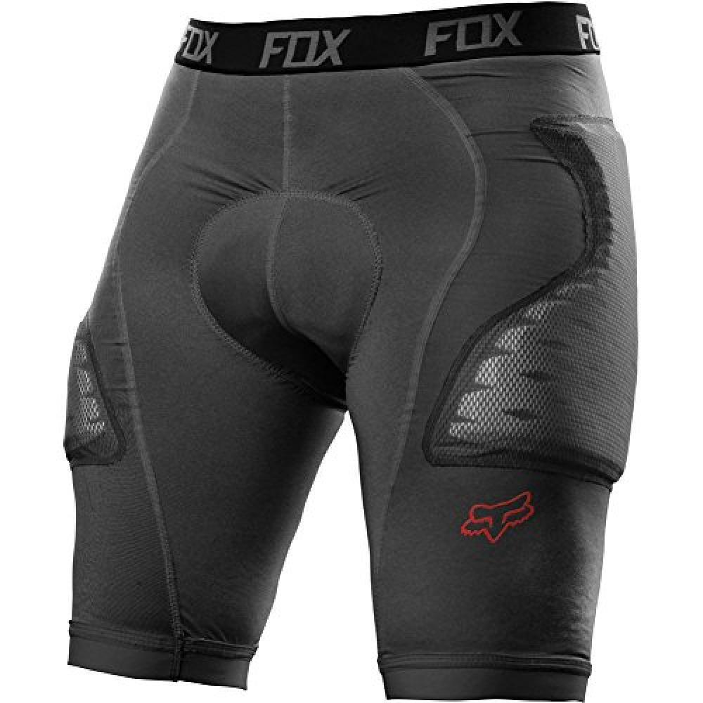 (TG. S) FOX Titan Race, Pantalone con Protettori Uomo, Grigio, S - NUOVO