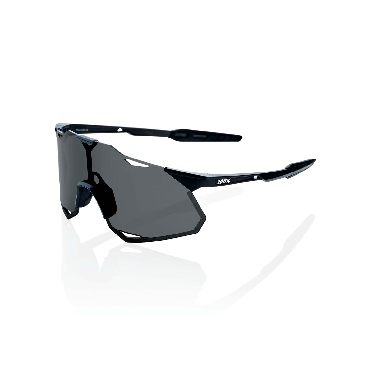 100% GAFAS HYPERCRAFT XS - Matte Black - Smoke Lens