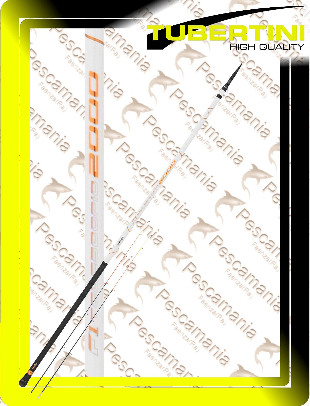 Canna Tubertini F1 Telescopic 2000 mt 4,00 Light 150g bolentino