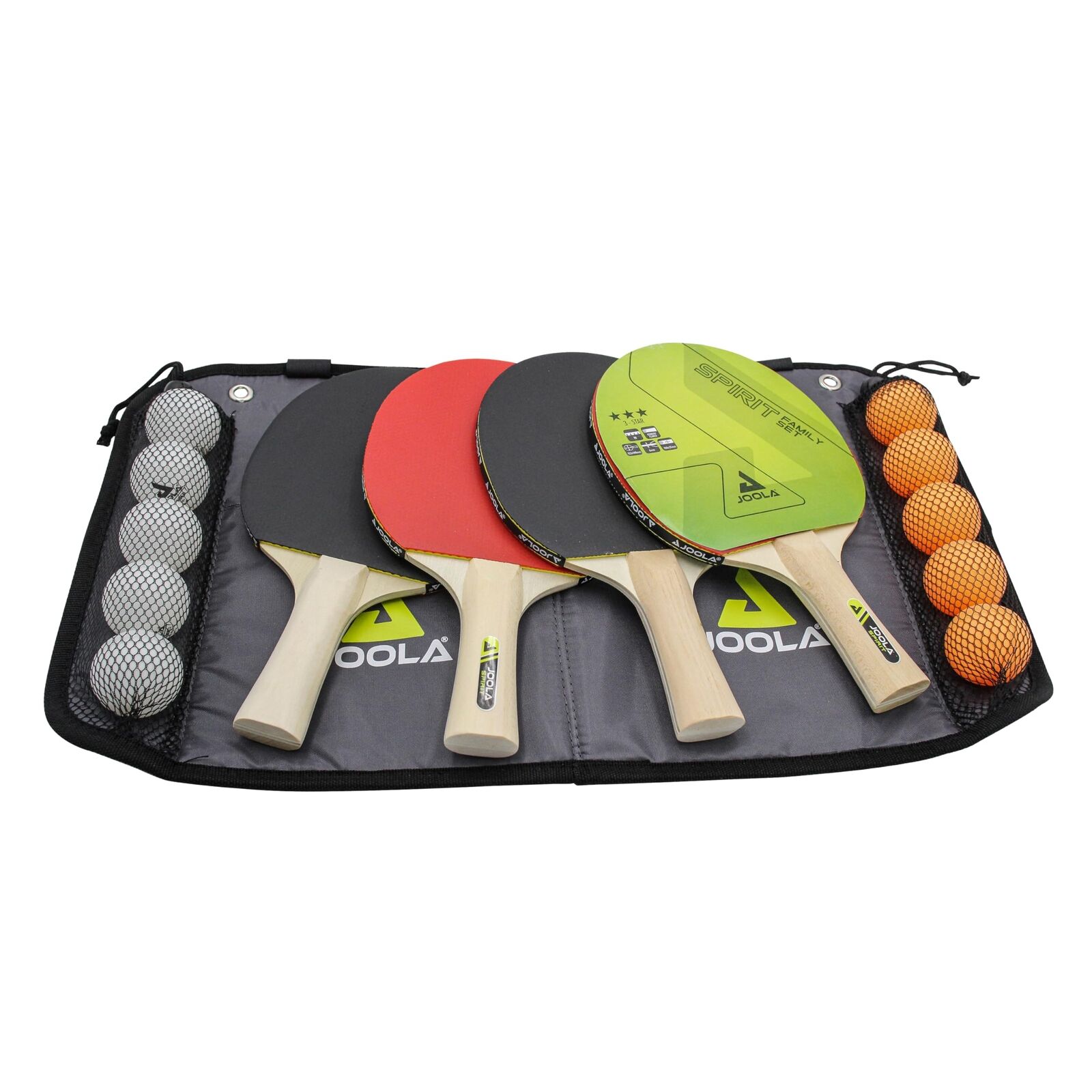 JOOLA 54810, Set Tennistavolo Unisex – Adulto, Multicolore, Taglia Unica