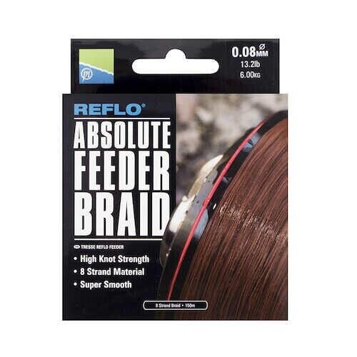 TRECCIA PRESTON INNOVATION ABSOLUTE FEEDER BRAID - 0.08MM?