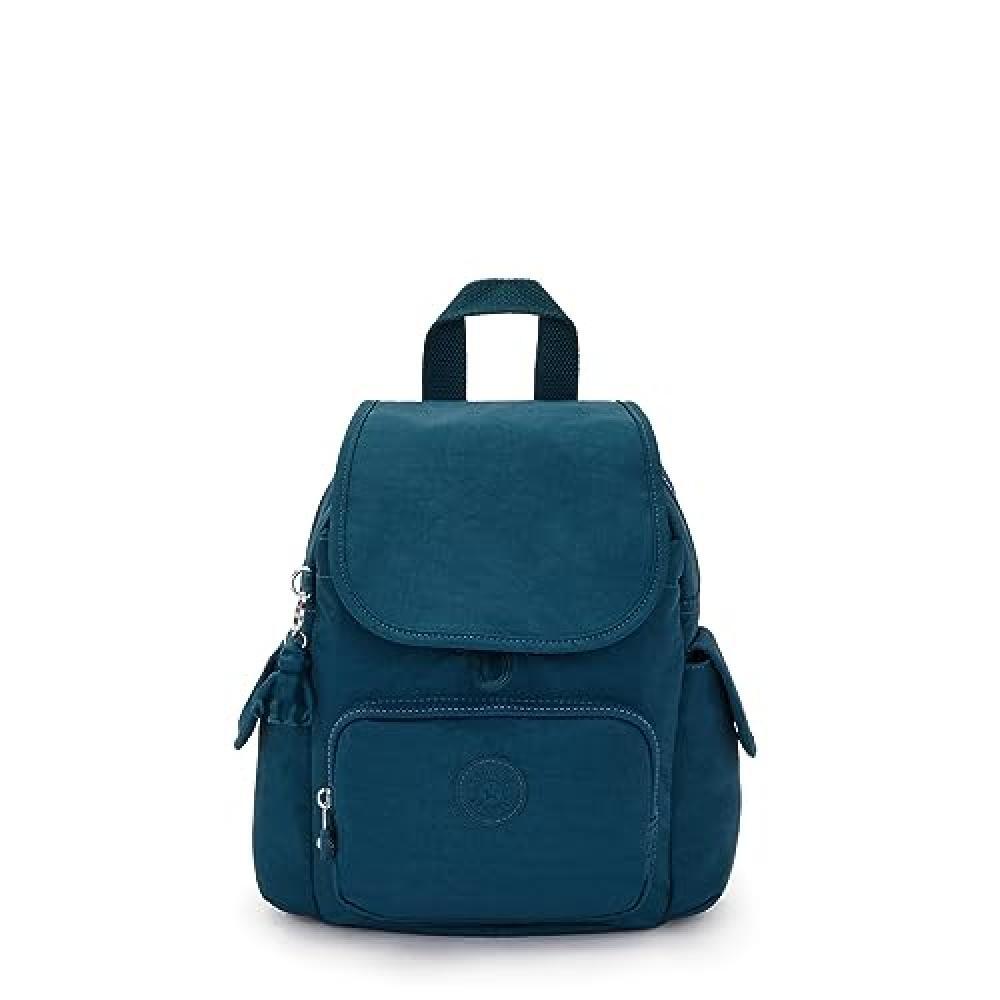 (TG. Taglia unica) Kipling Basic, Backpack Unisex-Adulto, Cosmic Emerald, Taglia