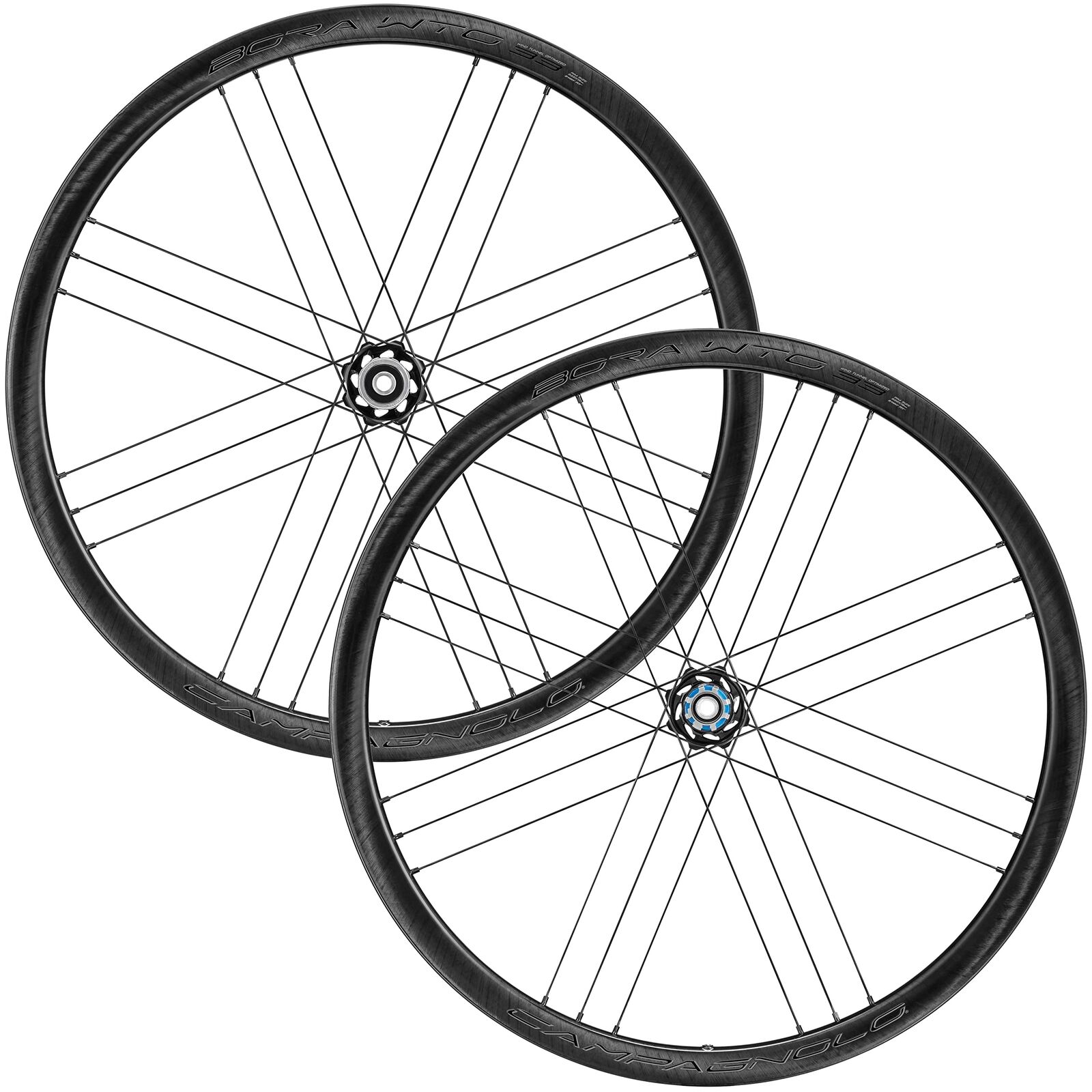 Campagnolo Ruota - Bora WTO 33 DB 2-Way Dark Label Nero 33