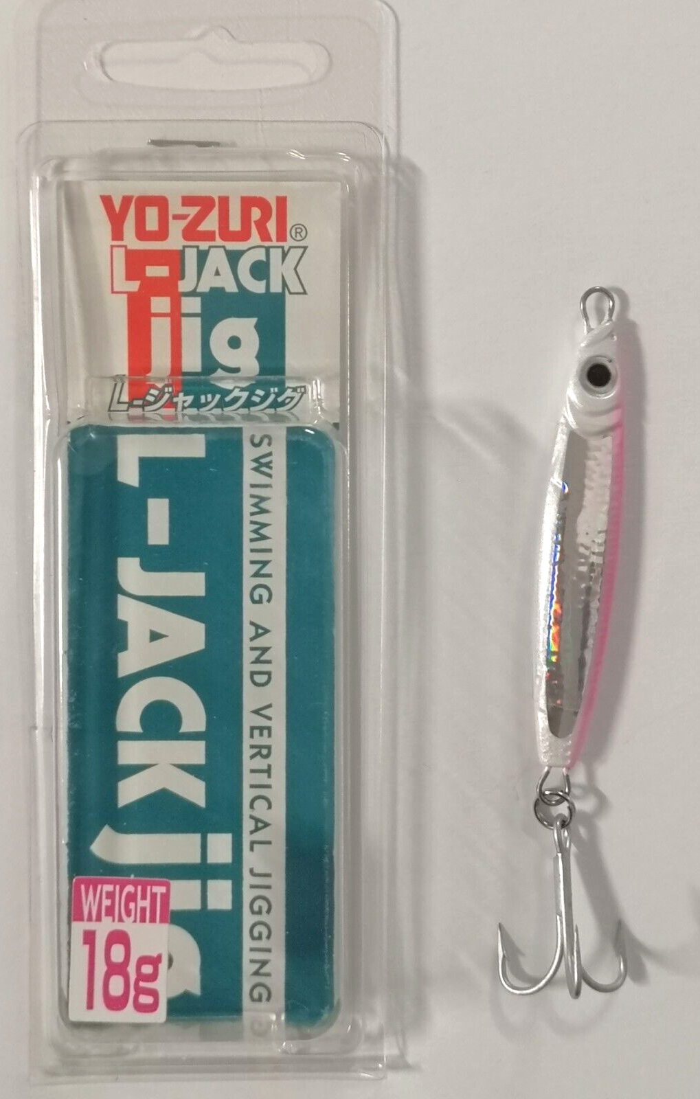 YO-ZURI L-JACK JIG F220-C3 18 g Pesca verticale e spinning D13