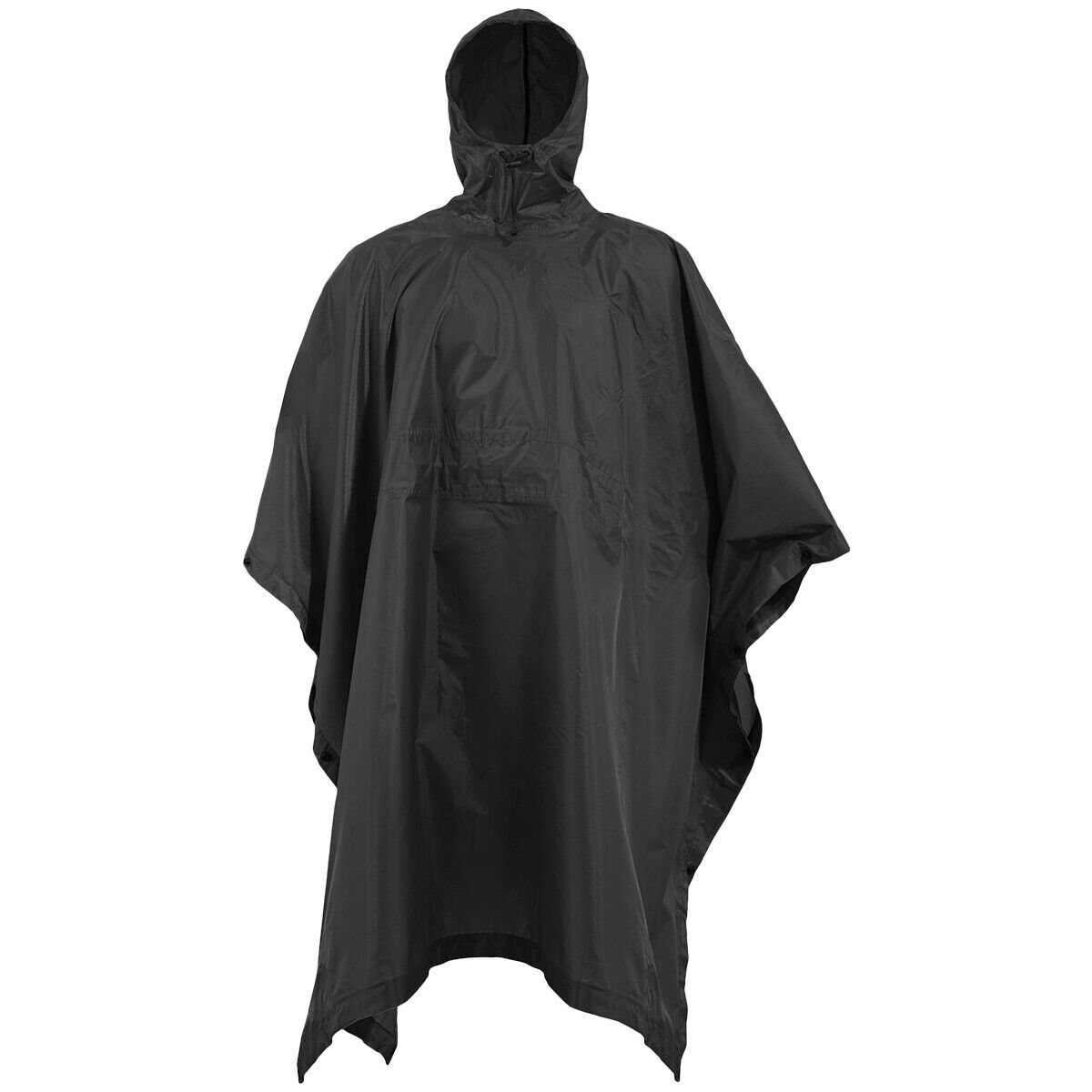 TAC MAVEN Thunder Poncho Escursioni All'Aperto Cappuccio Impermeabile Nero