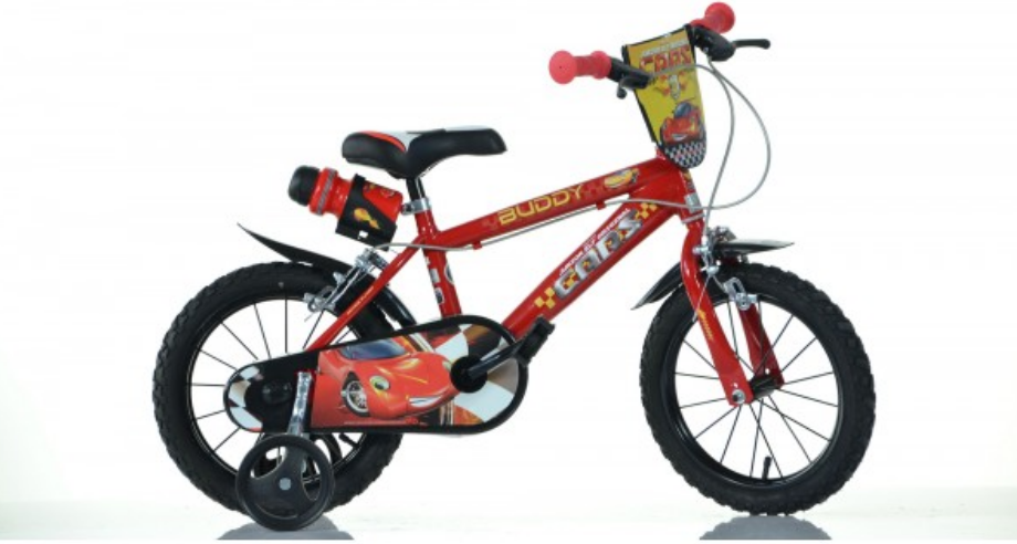 BICI BICICLETTA BAMBINO 4 5 6 7 ANNI BIMBO  CARS - 14" -  414U-CR