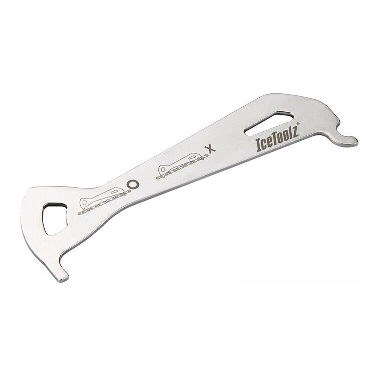 indicatore allungamento catena. ICETOOLZ bici attrezzi