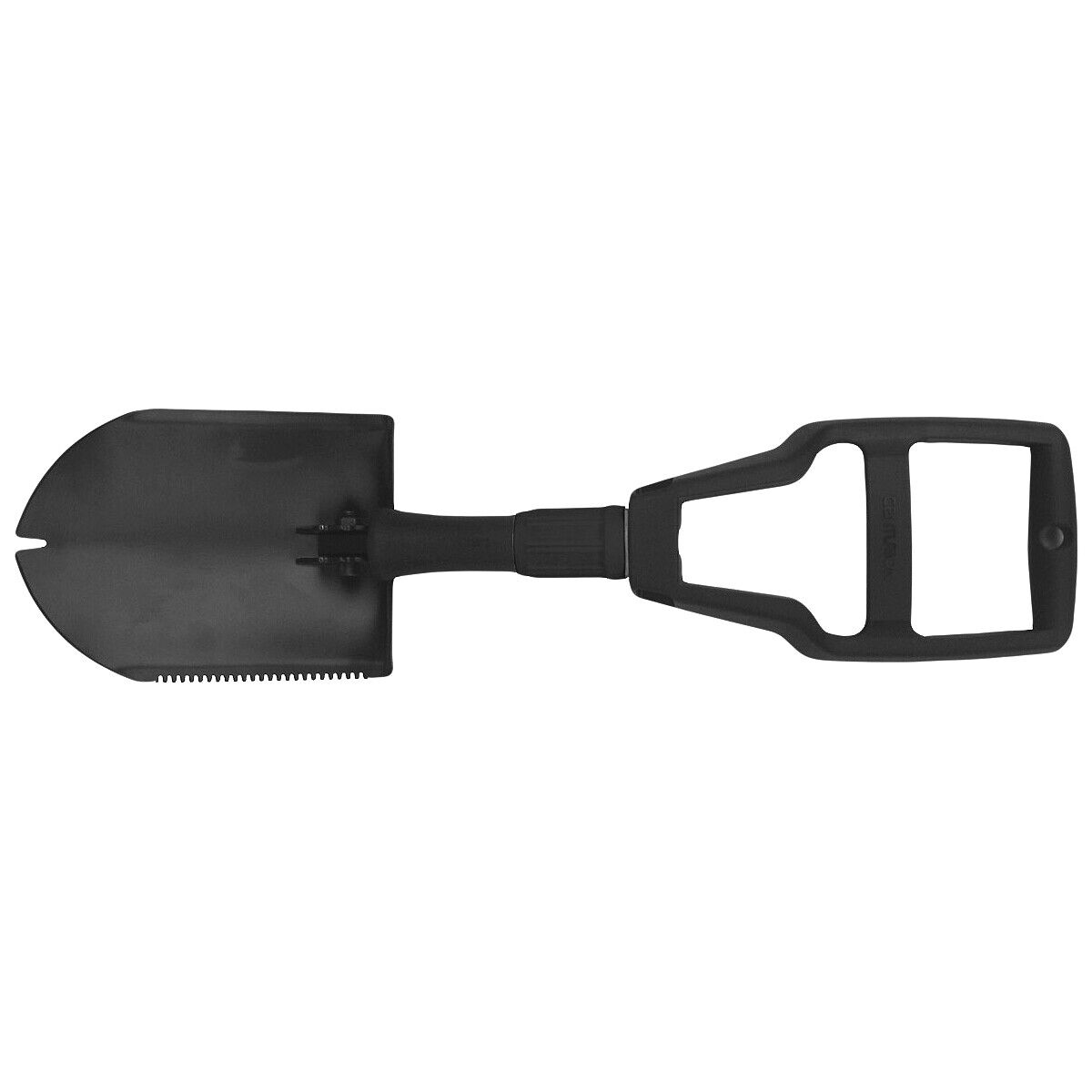 MFH US Army Folding Spade with Cover Vanga Pieghevole Pala di Sopravvivenza Nero