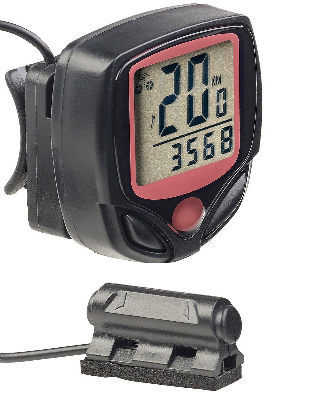 Pearl Sports Tachimetro della Bicicletta: Digitaler (Z3T)