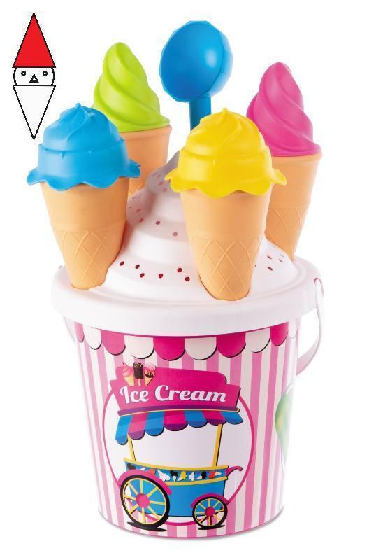 GIOCO ESTIVO MONDO MONDO BUCKET ICE CREAM GIRL SCX12