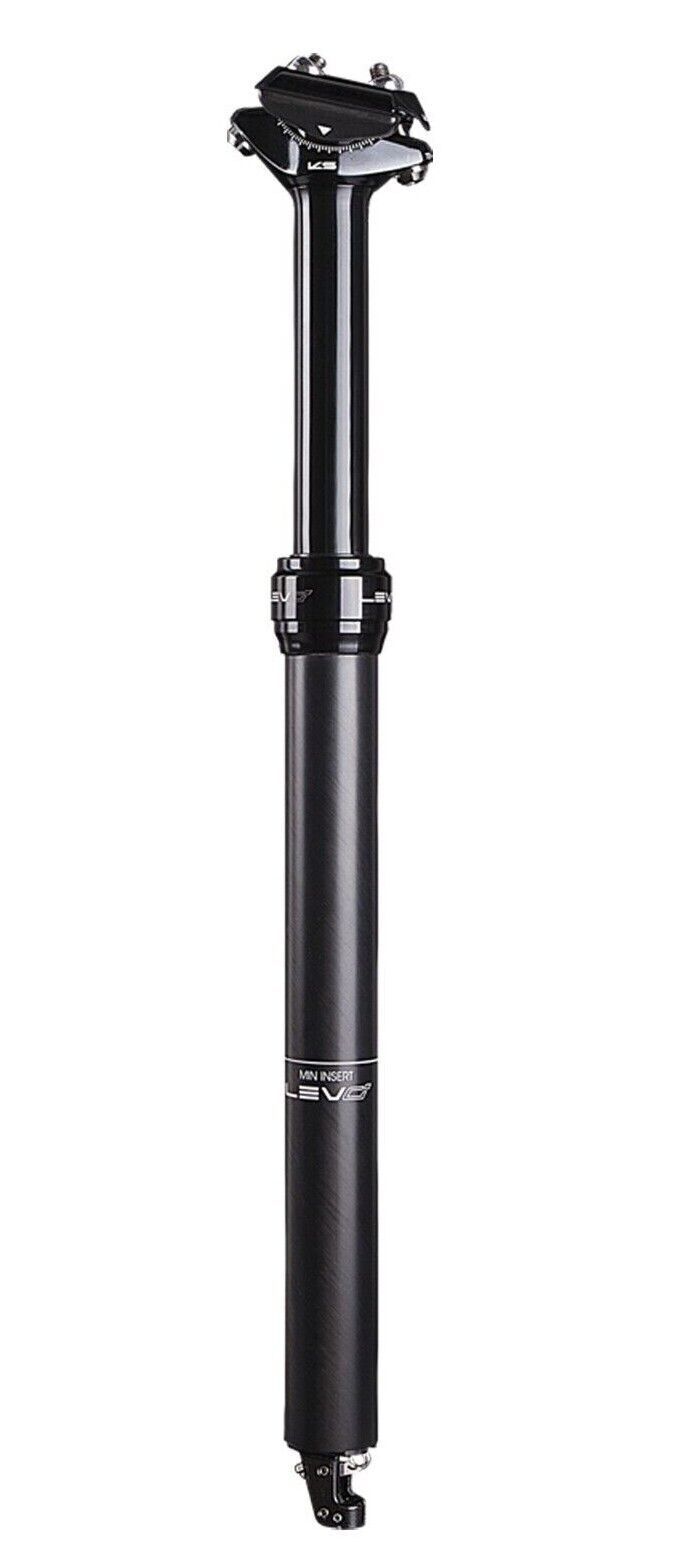 Kind Shock LEV CI Carbonio 65mm Contagocce Seatpost Reggisella Ks 27.2 x 340mm